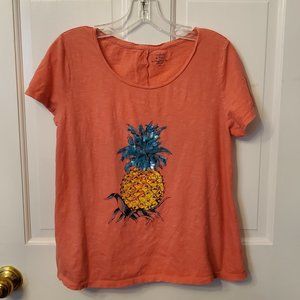 Crown and Ivy Pineapple Tee